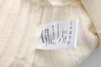 White Iris Pearl Knit Cape Cardigan / Pants