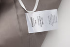 Warm Grey Wide Belt Shorts
