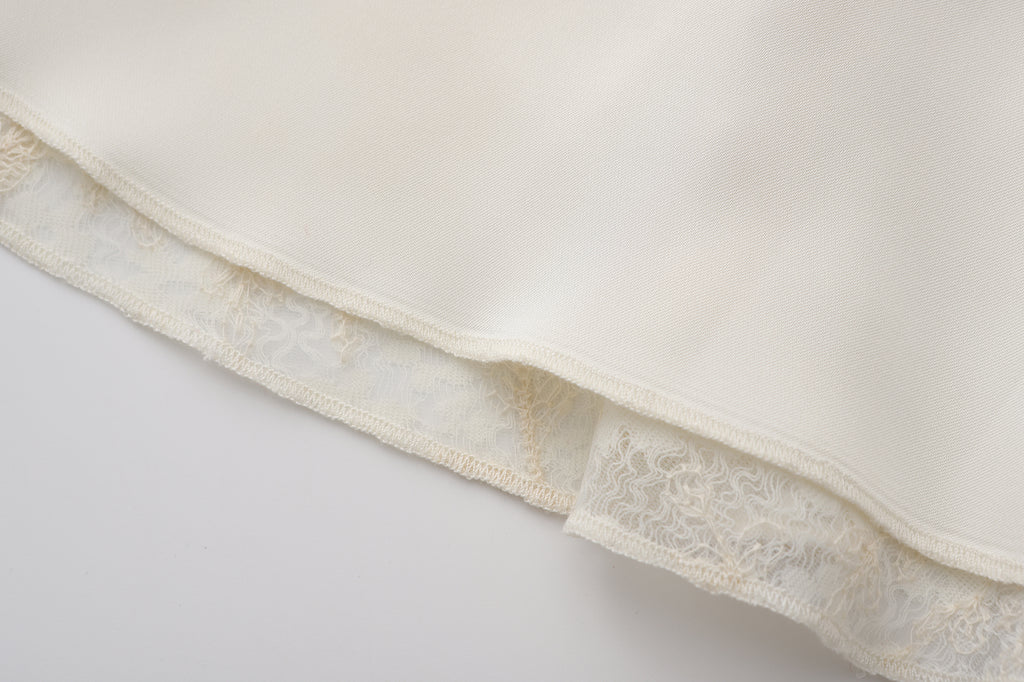 Beige Jacquard Halter Top