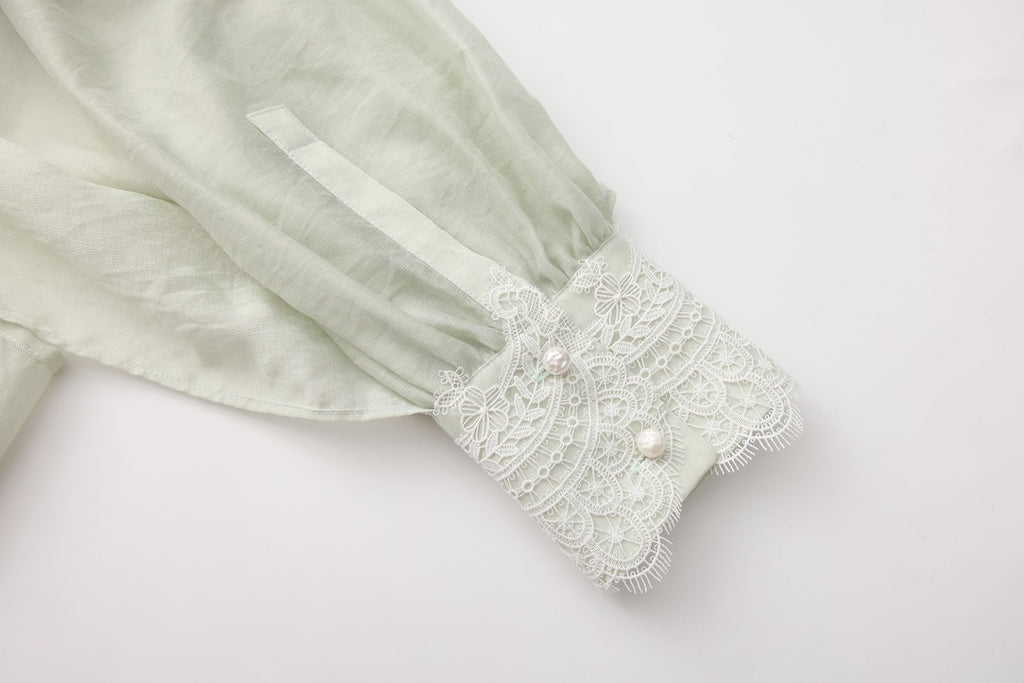 Green Iris Cloak Shirt