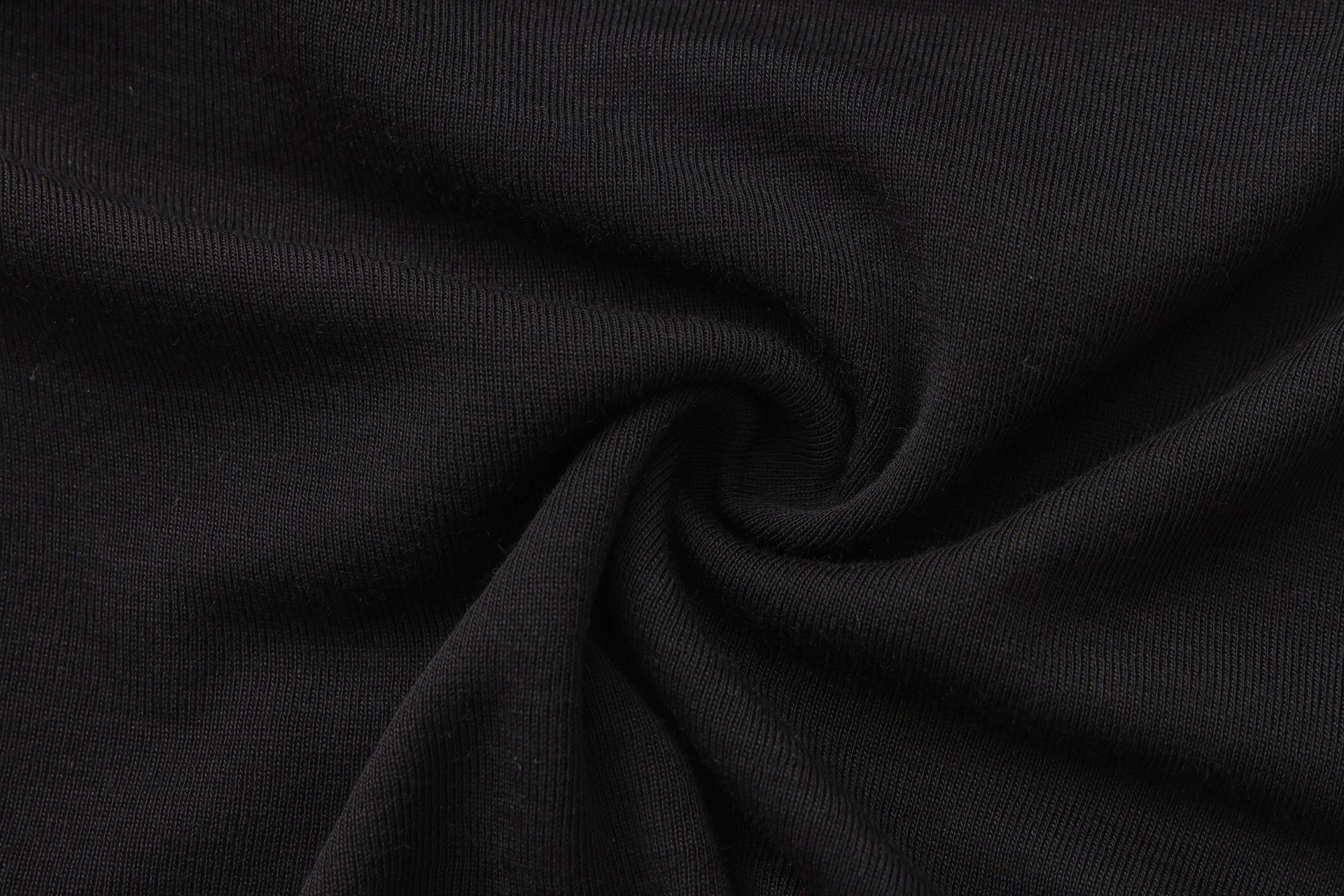 Black Off-The-Shoulder Draped Halter Long-Sleeve Top