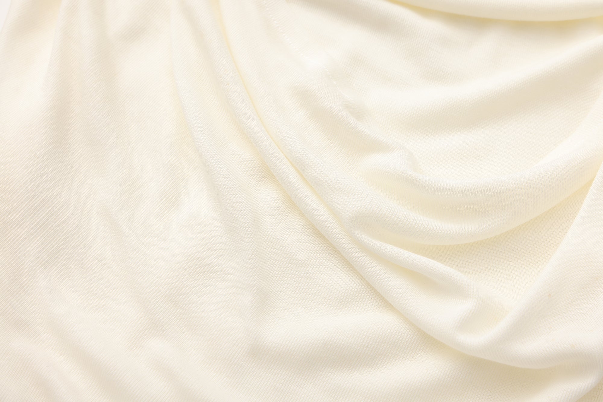 White Beaded Mock-Neck False Two-Piece Top