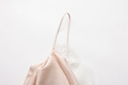 Pink Lace Panel Iris Tie Dress