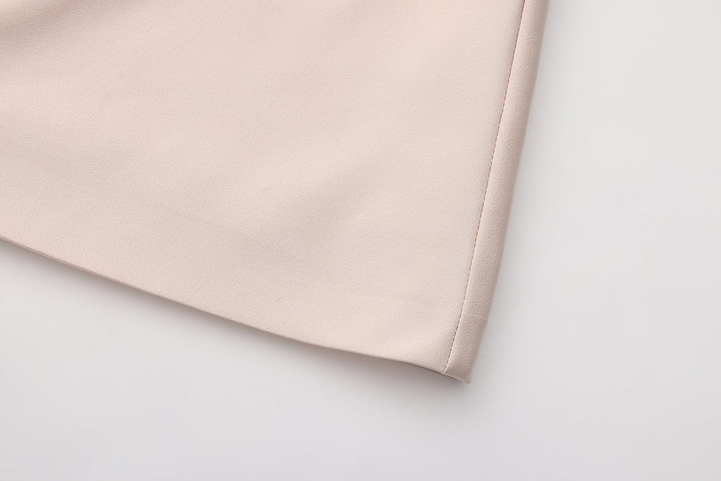 Pink Lace Panel Iris Tie Dress