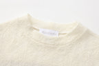 Beige Lace Mid-Neck Layering Top