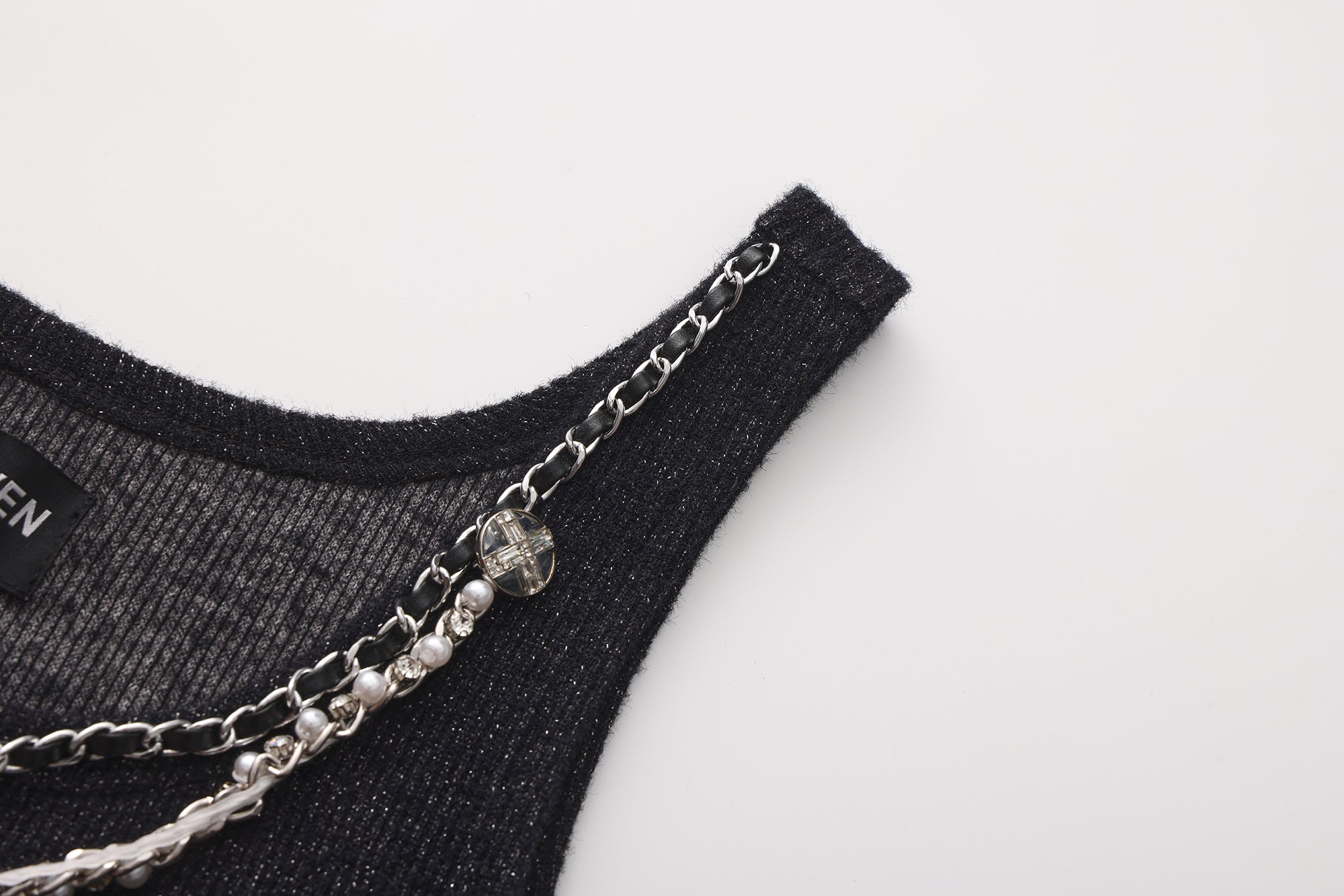 Black Knitted Camisole