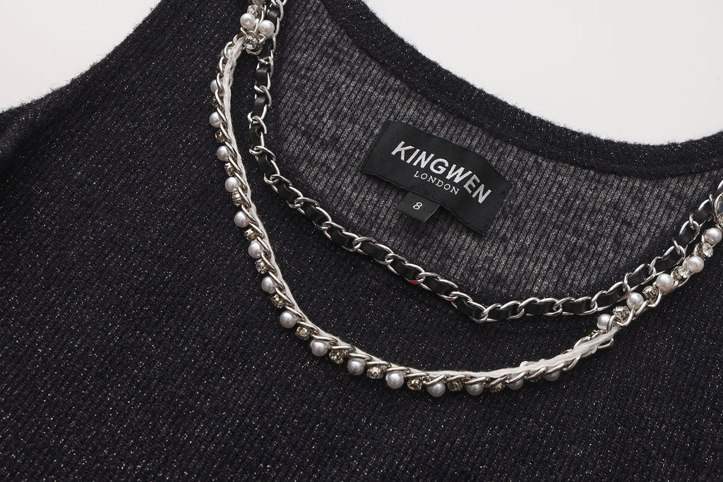 Black Knitted Camisole