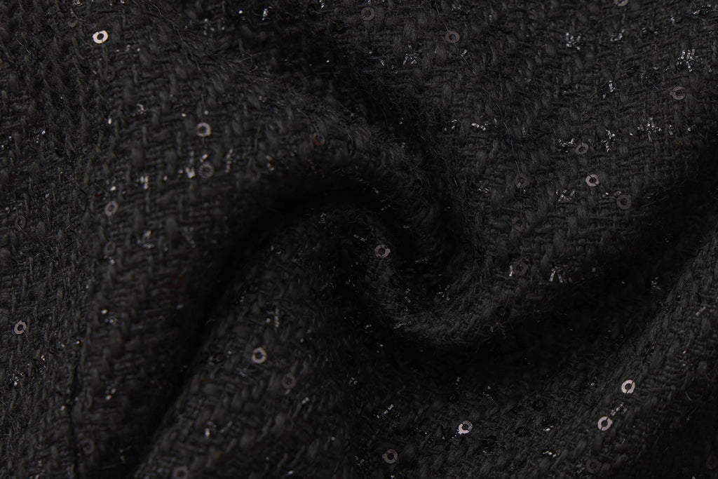 Black Woven Halter Top & Dress