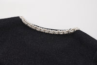 Black Knitted Cardigan