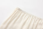 White V-Neck Lace Ruffle Panel Tie Dress
