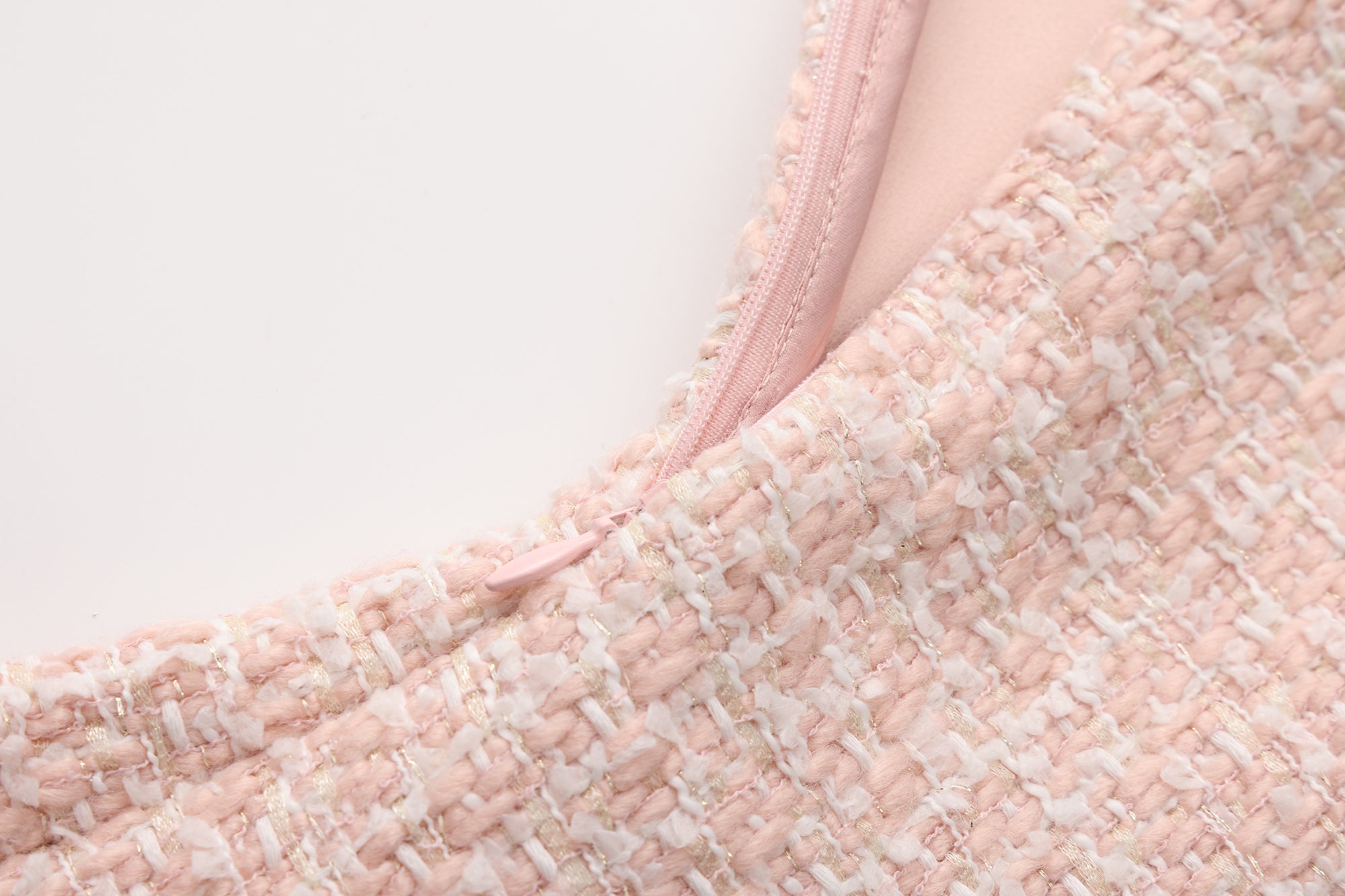 Pink Bow Sleeveless Fitted Top