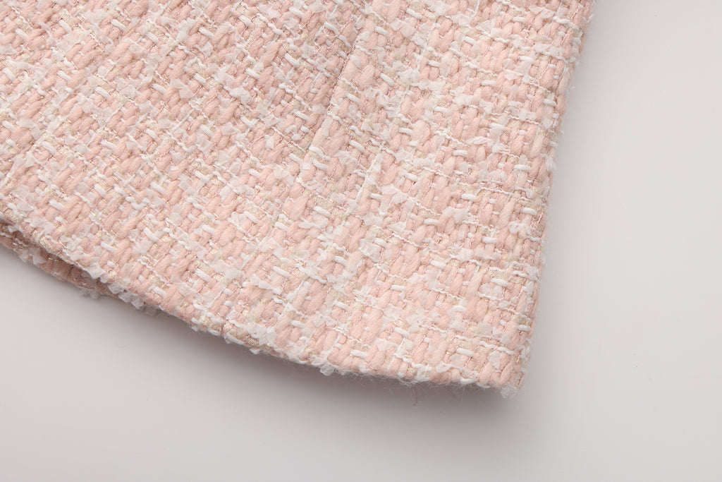 Pink Bow Sleeveless Fitted Top