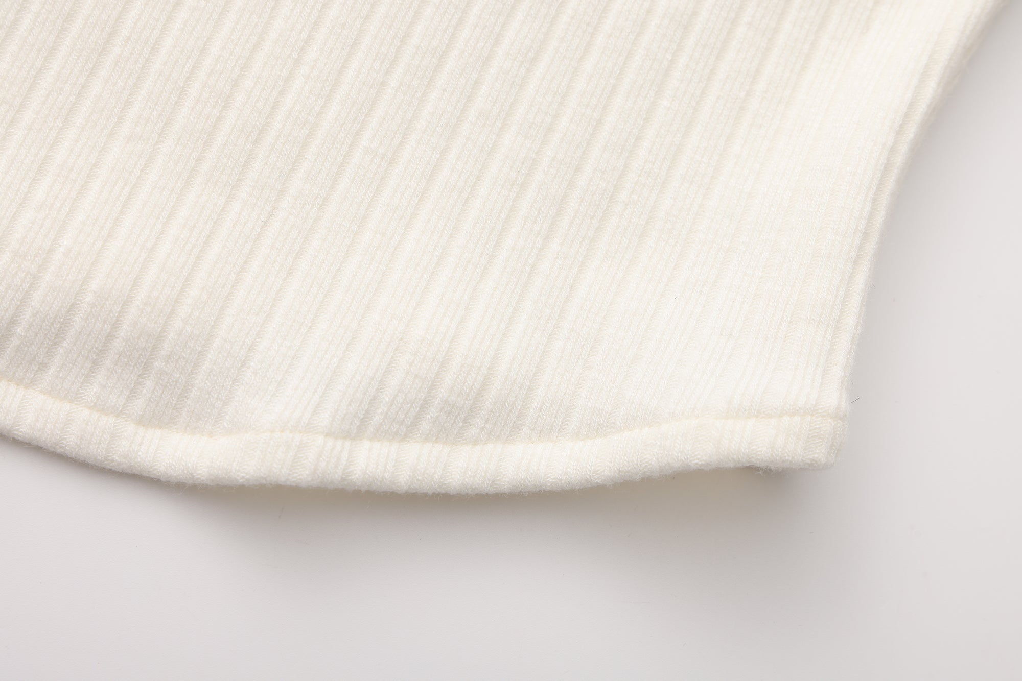 White Knitted Lace Off-The-Shoulder Top