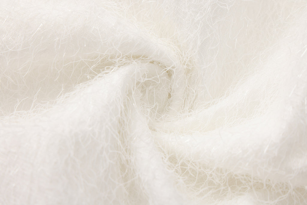 White Halter Silver Lace-Up Dress