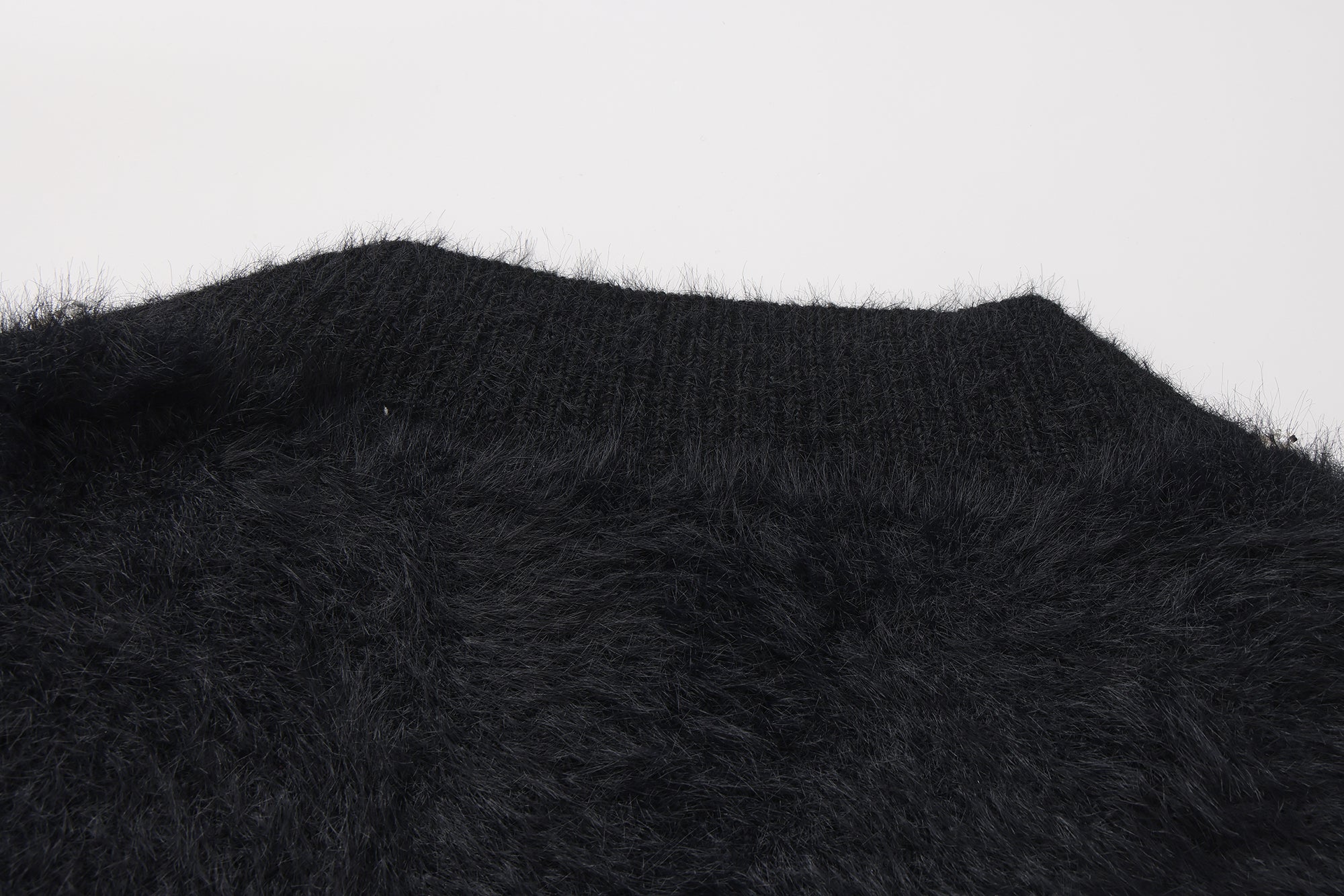 Black Bow Draped Chain Sweater