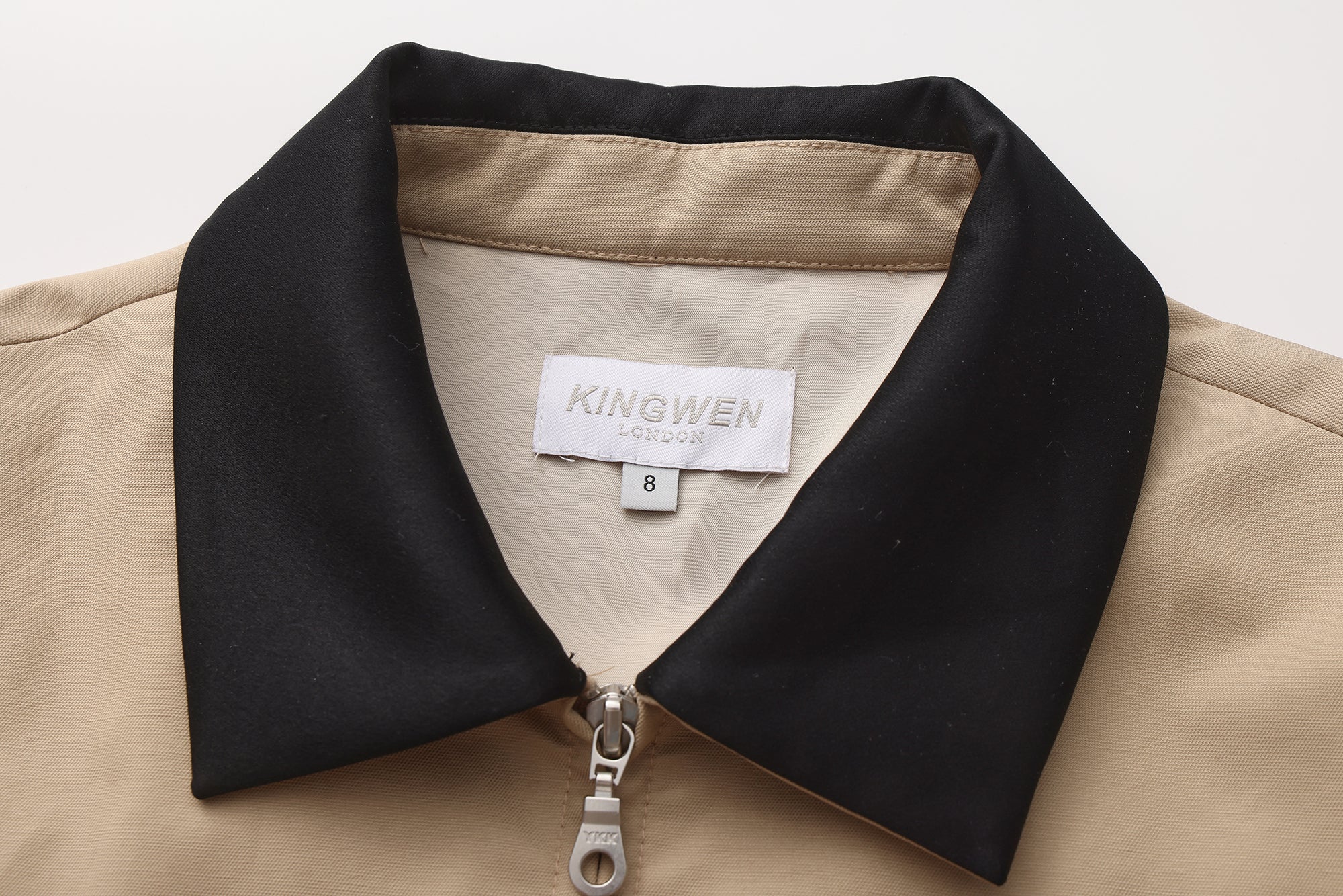 Light Coffee short Beaded Jacket