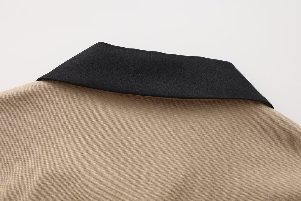 Light Coffee short Beaded Jacket