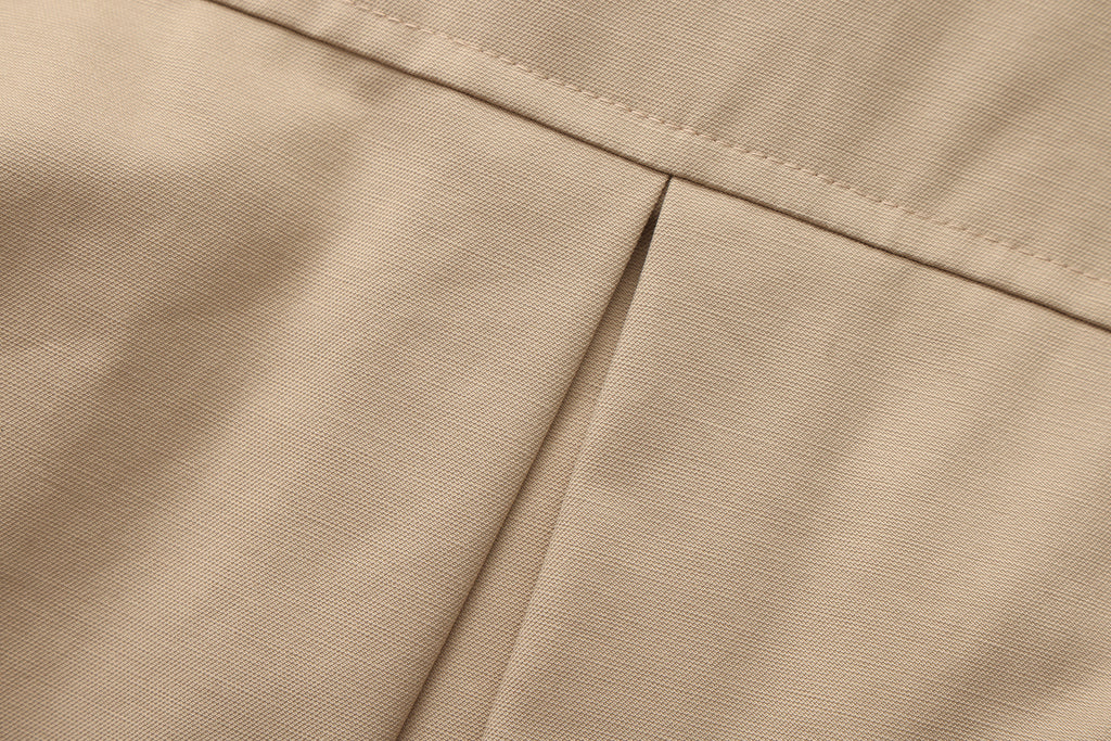 Light Coffee short Beaded Jacket