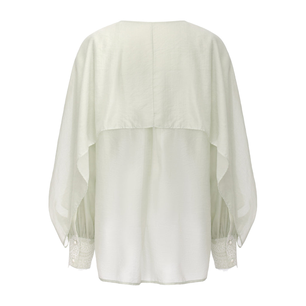 Green Iris Cloak Shirt