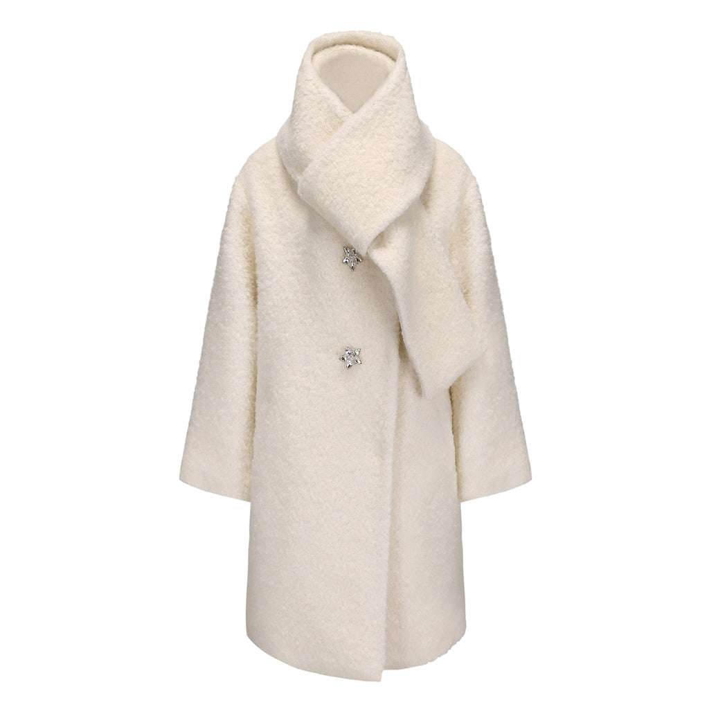 Beige Wool Coat
