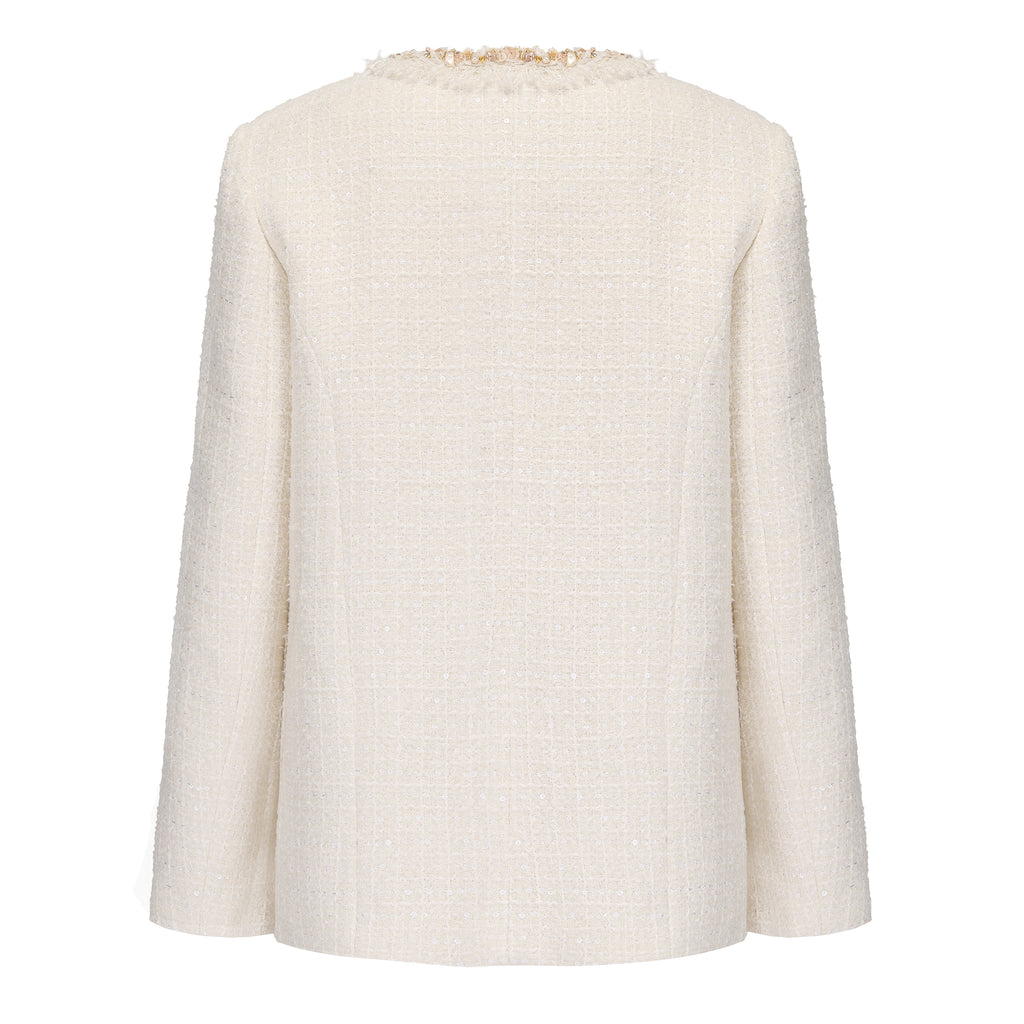 White Tweed Jacket