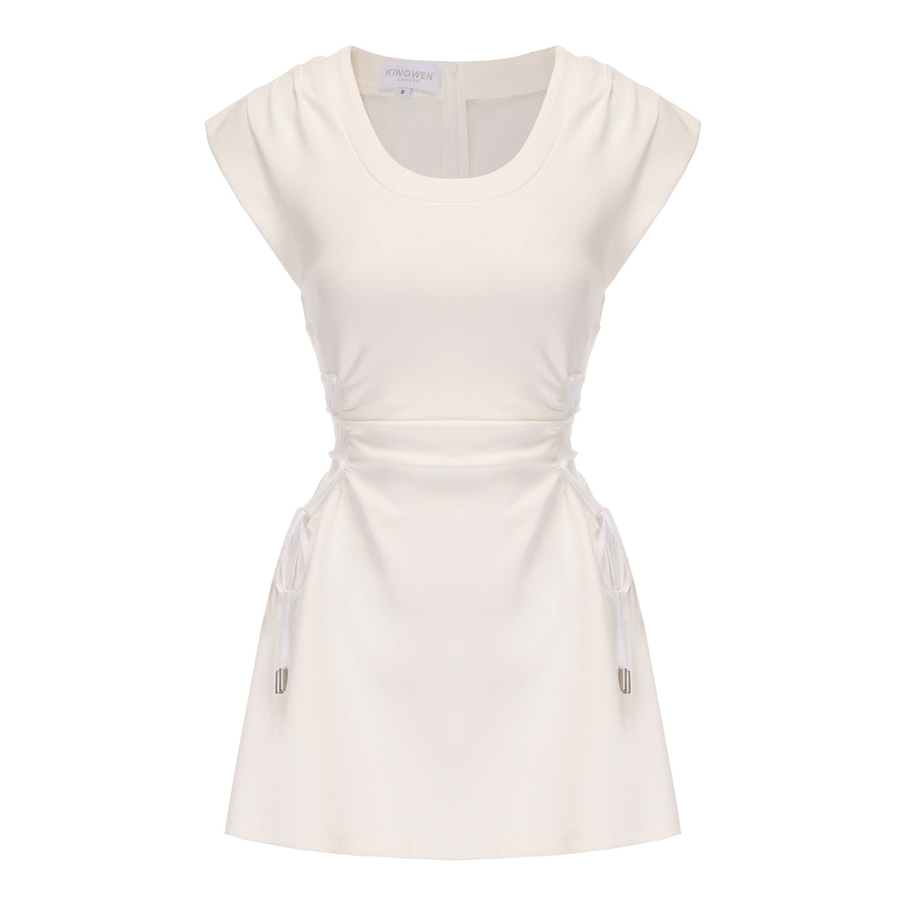 White Aline Dress