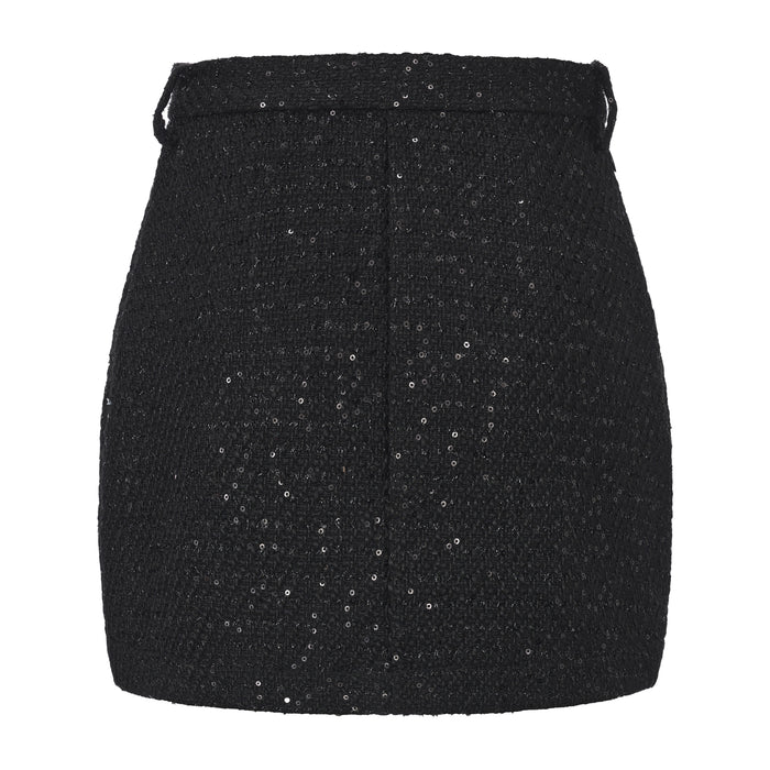 Black Woven Halter Top & Dress
