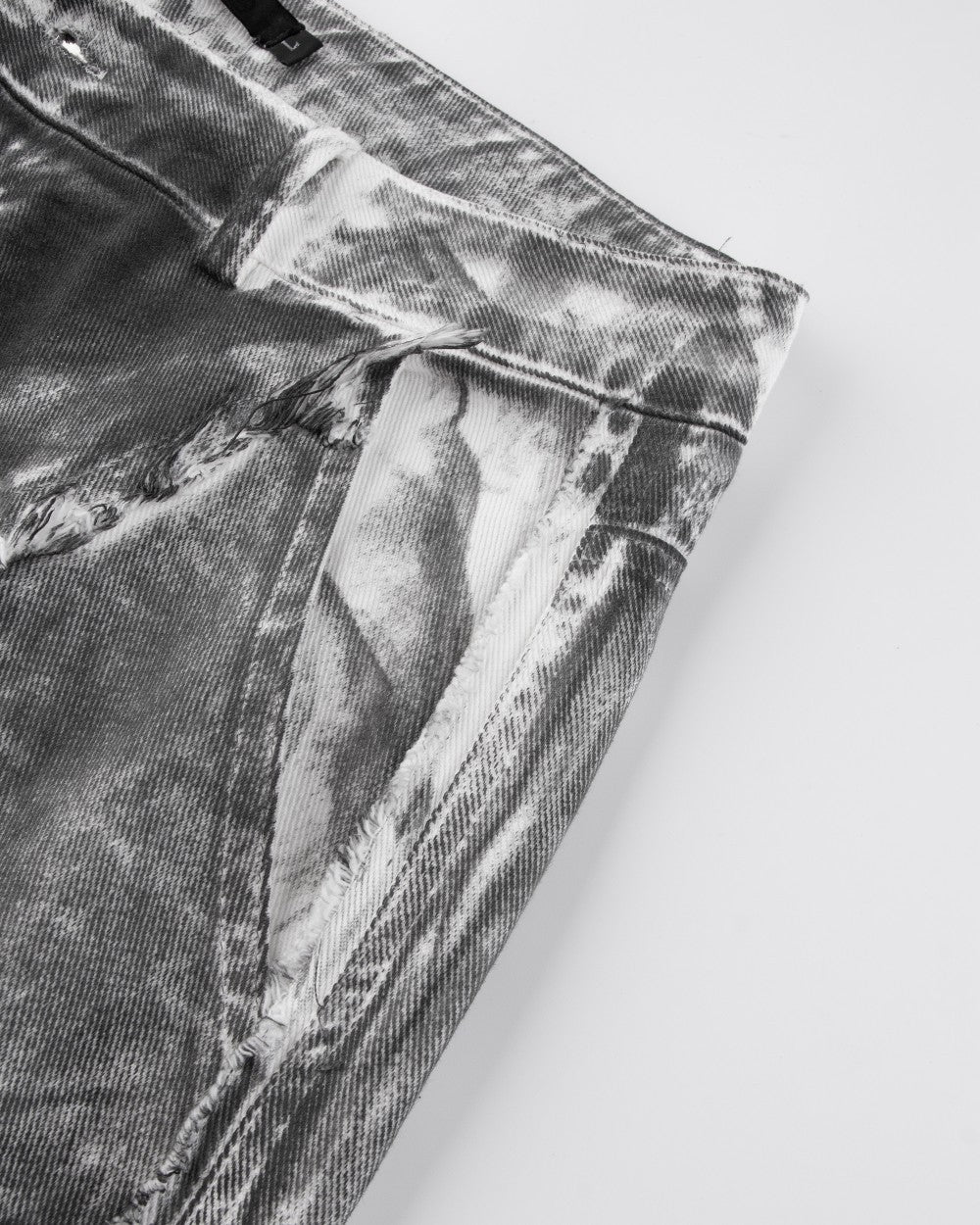 Spaced Metal Gather Pants