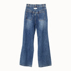 DENIM DISTRESSED PANTS