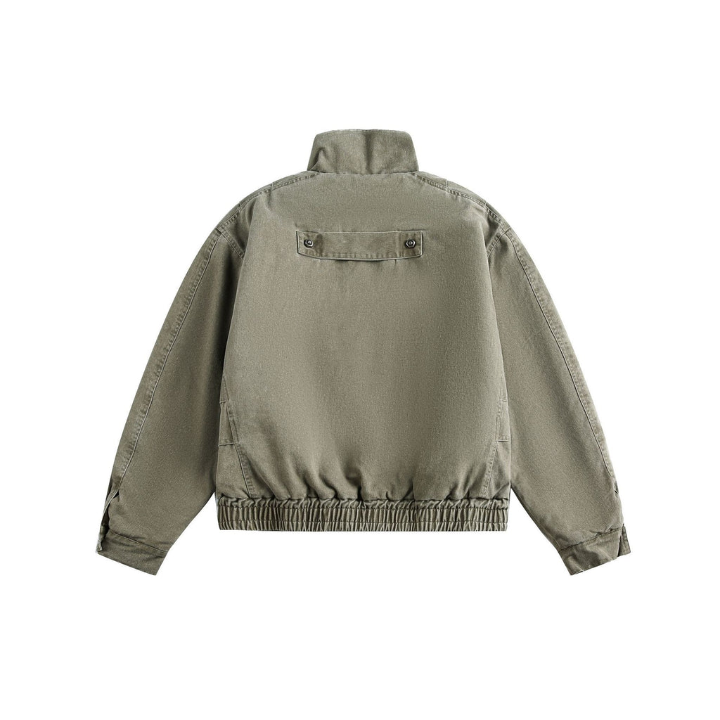 Classic Baggy Flight Funnel Denim Jackets