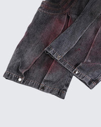 Arch Bloody Curved Denim Pants