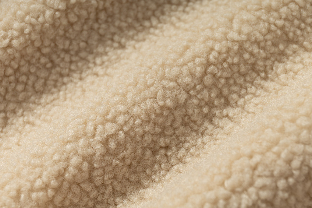 Oversize Fleece Lining Faux Leather Flight Bomber Jacket