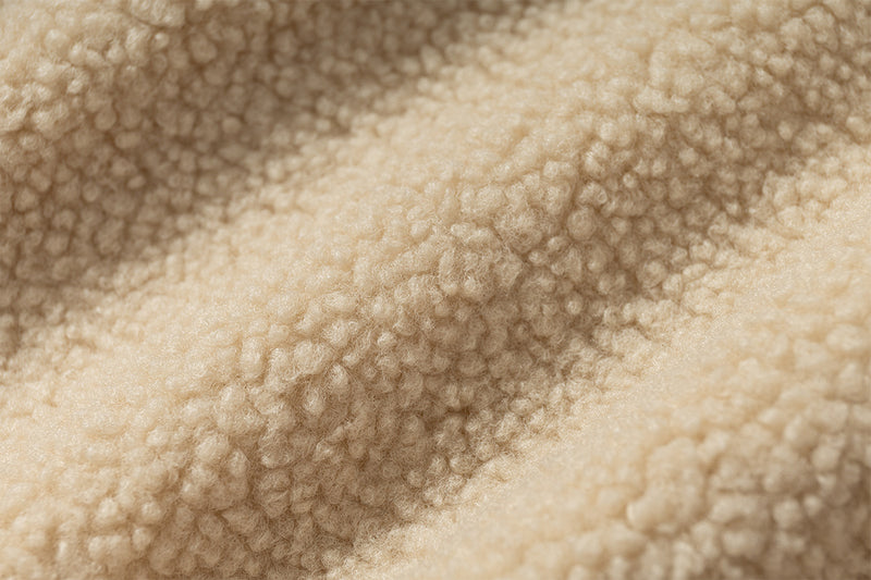 Oversize Fleece Lining Faux Leather Flight Bomber Jacket