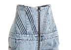 DENIM CORSET PANTS