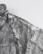 Spaced Metal Gather Jacket