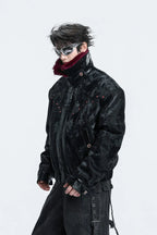 Reversible Mink Fur Puffer Jacket