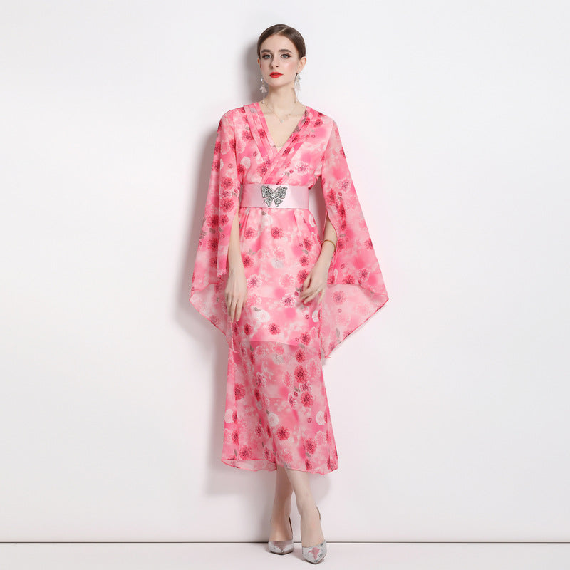 FLORA KIMONO DRESS