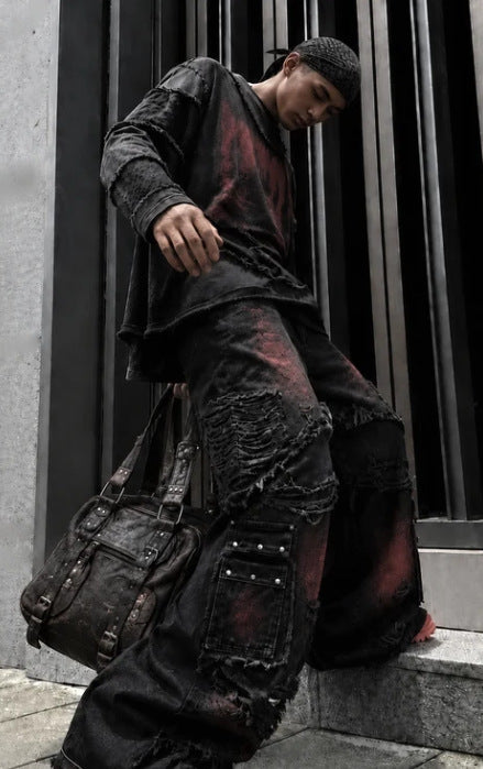 Dye Devil Blood Baggy Pants