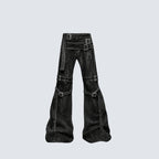 Black Punk Bondage Pants