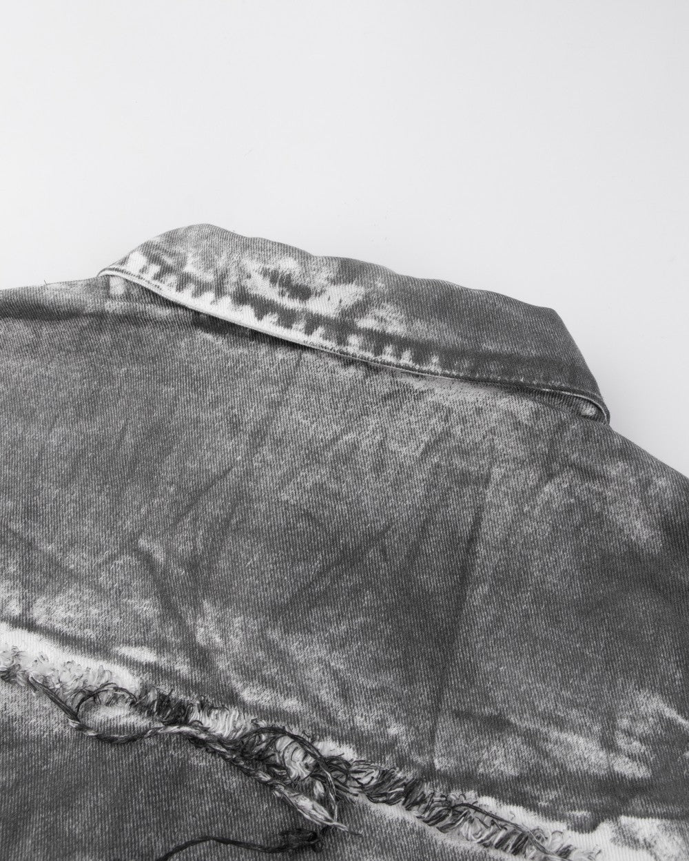 Spaced Metal Gather Jacket