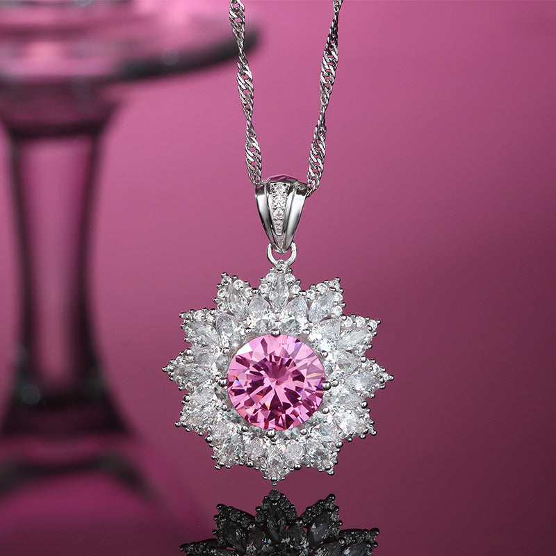 PINK GALAXY NECKLACE
