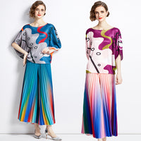 FLORA ABSTRACT DRESS