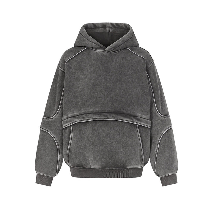 Oversized Layered Hoodie