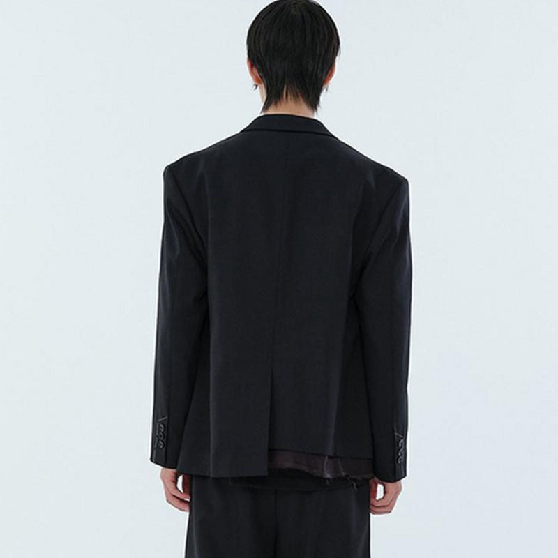 OVERSIZE DOUBLE BREASTED BLAZER