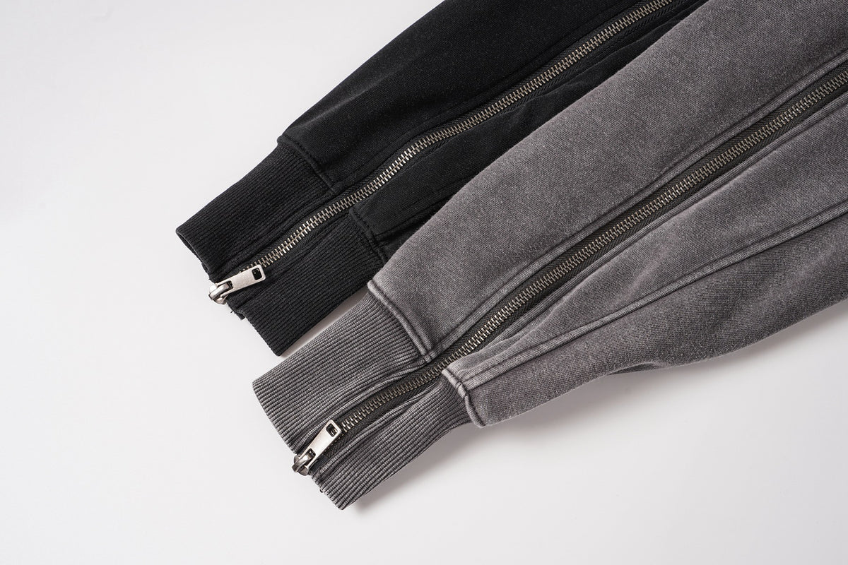 Asymmetric Zipped Hoddie