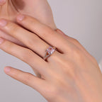 ROSE PINK SQUARED RING