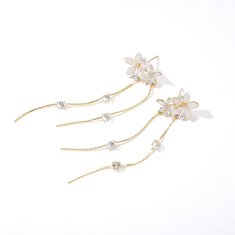 FLORA PENDENT EARRING II