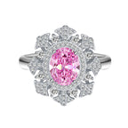 PINK OVAL RING