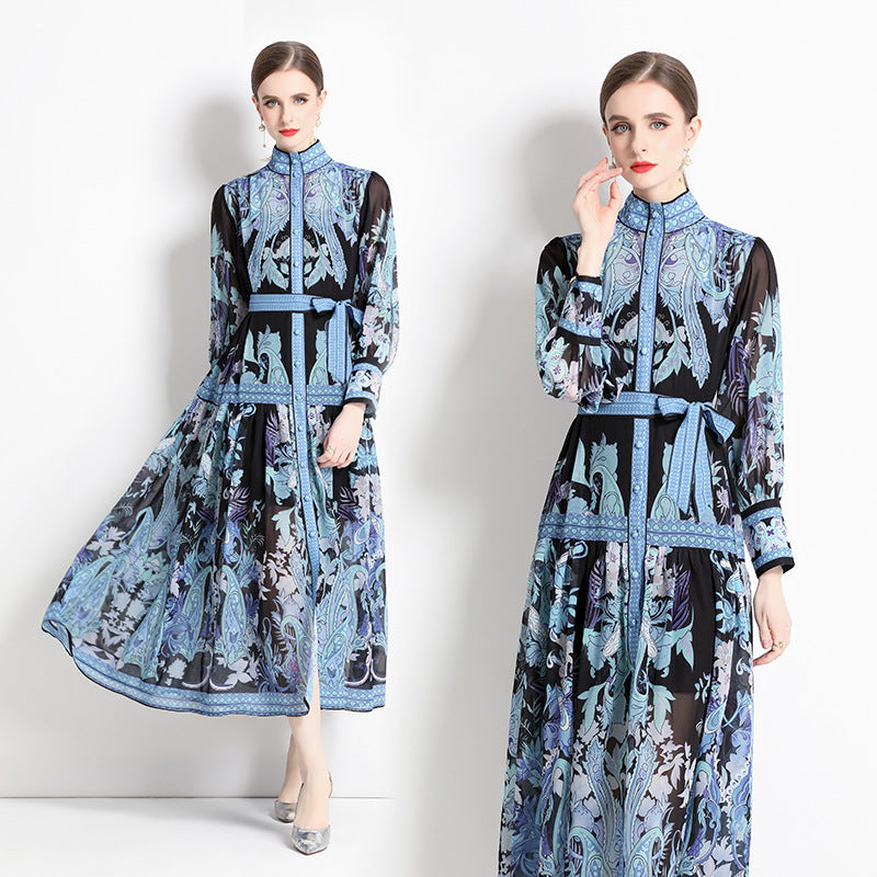FLORA COLLAR DRESS