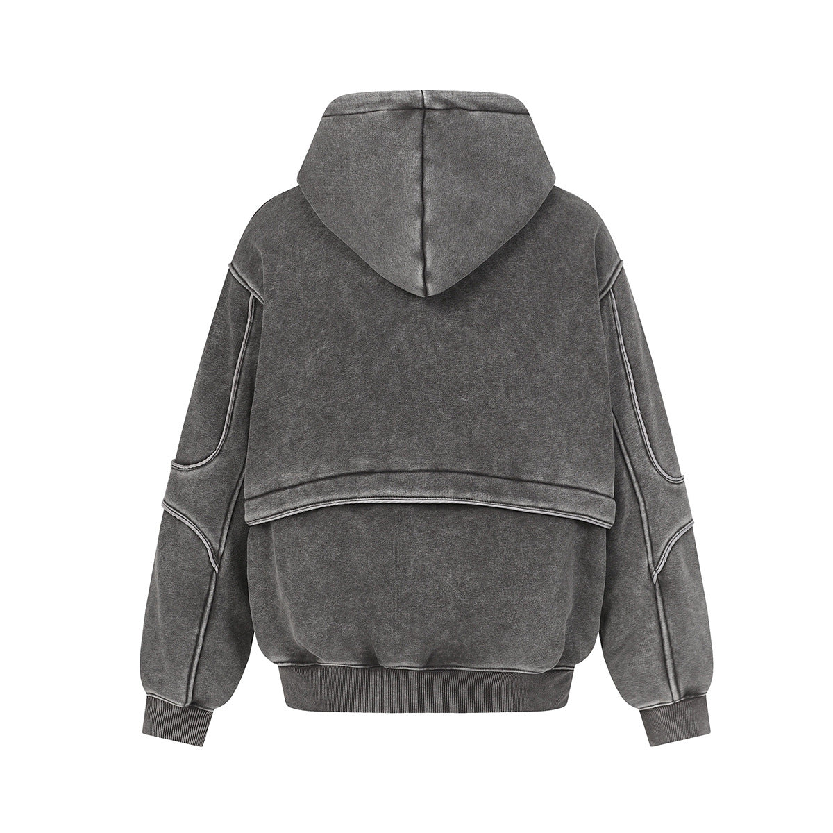 Oversized Layered Hoodie